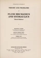Cover of Schaum's outline of theory and problems of fluid mechanics and hydraulics