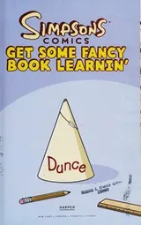 Cover of Simpsons Comics Get Some Fancy Book Learnin'