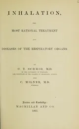 Cover of Inhalation