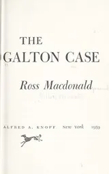 Cover of The Galton case