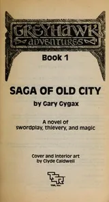 Cover of Saga of Old City (Greyhawk Adventures Novels, Book 1)