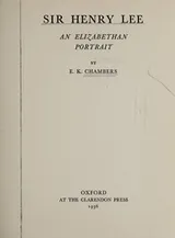 Cover of Sir Henry Lee