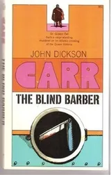 Cover of The Blind Barber (Dr. Gideon Fell Mystery)