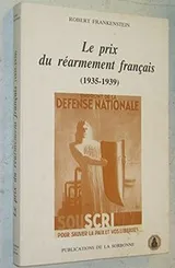 Cover of Le prix du réarmement français, 1935-1939