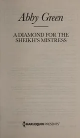 Cover of A diamond for the sheikh's mistress