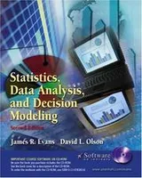 Cover of Statistics, Data Analysis and Decision Modeling and Student CD-ROM