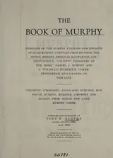Cover of Book of Murphy: pedigree of the Murphy families, descendants of Hugh Murphy