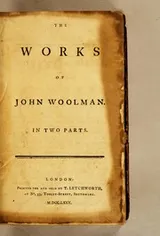 Cover of The works of John Woolman