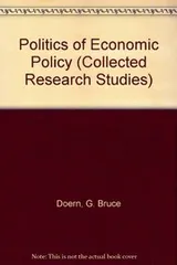 Cover of The Politics of economic policy