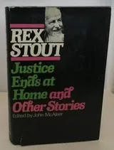 Cover of Justice ends at home, and other stories