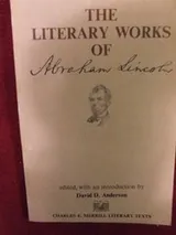 Cover of The literary works of Abraham Lincoln