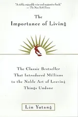 Cover of The importance of living