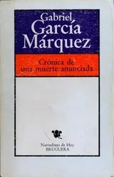 Cover of Crónica de una muerte anunciada