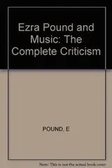 Cover of Ezra Pound and music