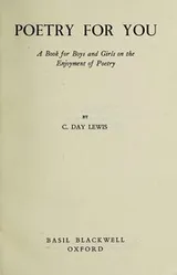 Cover of Poetry for you