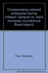 Cover of Compensating salaried employees during inflation