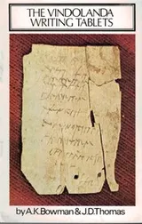 Cover of The Vindolanda Writing Tablets =