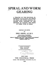 Cover of Spiral and worm gearing
