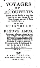 Cover of Voyages et découvertes faites par les Russes le long des côtes de la mer glaciale & sur l'océan oriental, tant vers le Japon que vers l'Amérique