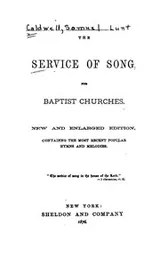 Cover of The Service of Song for Baptist Churches