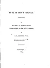 Cover of Who was the mother of Franklin's son?