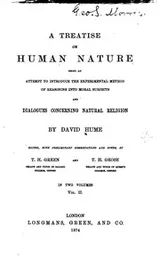 Cover of A Treatise on Human Nature: Being an Attempt to Introduce the Experimental ...