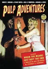 Cover of Pulp Adventures #25: The Golden Saint Meets the Scorpion Queen (Volume 25)