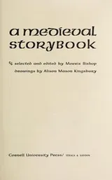 Cover of A medieval storybook