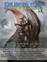 Cover of Galaxy's Edge Magazine, Issue 33, July 2018