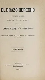 Cover of El brazo derecho