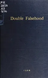 Cover of Double Falsehood
