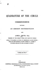 Cover of The Quadrature of the Circle: Correspondence Between an Eminent ...