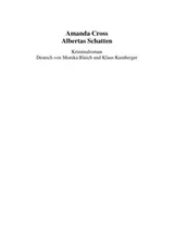 Cover of Albertas Schatten