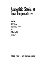 Cover of Austenitic Steels at Low Temperatures