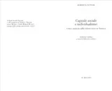 Cover of Capitale sociale e individualismo