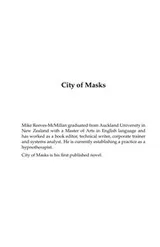 Cover of City of masks