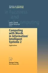 Cover of Computing with words in information/intelligent systems
