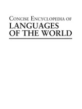 Cover of Concise encyclopedia of languages of the world