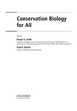 Cover of Conservation biology for all