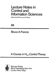 Cover of A course in H [infinity] control theory