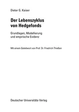 Cover of Der Lebenszyklus von Hedgefonds