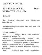 Cover of Evermore - Das Schattenland