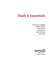 Cover of Flash 8 essentials