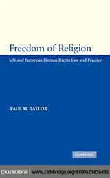 Cover of Freedom of religion