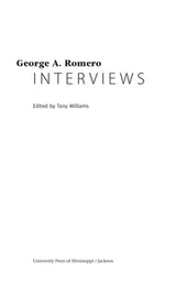 Cover of George A. Romero