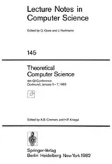 Cover of Theoretical computer science