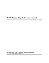 Cover of GNU Emacs Lisp reference manual