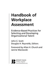Cover of Handbook of Workplace Assessment