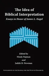 Cover of The idea of biblical interpretation