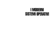 Cover of I moderni sistemi operativi